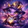 Colorful and unique avatar with vibrant colors featuring a stylized character, suitable for a profile picture
